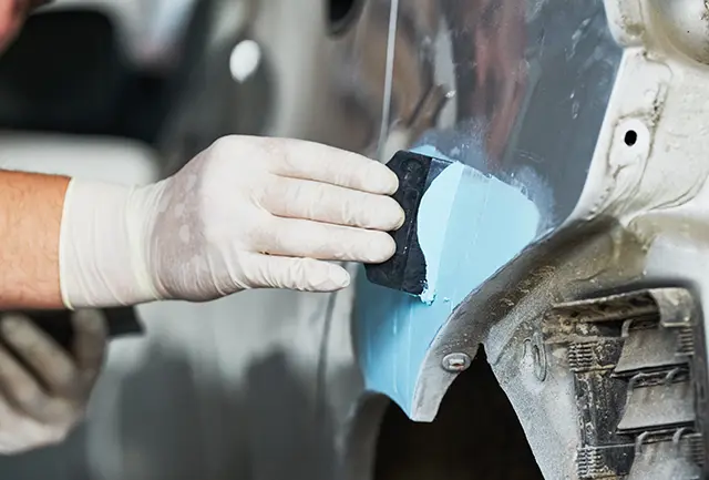 Eyre RV paint and dent repair